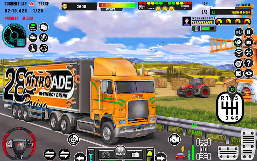 US Euro Truck Driving Games 3d