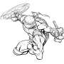 icon Draw Ninja Turtles