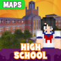 icon High School Maps for Minecraft PE for Samsung S5830 Galaxy Ace