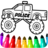 icon Monster Truck Coloring Book 5