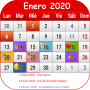 icon Colombia Calendario 2020 for iball Slide Cuboid