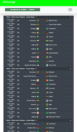 Africa Cup 2022 LIVE