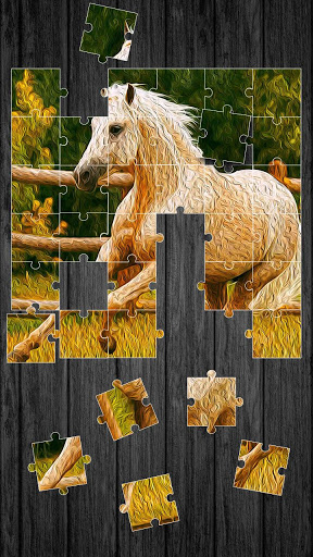 Horses Jigsaw Puzzle Game