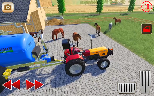 Tractor Trolley Cargo And Farming Simulator