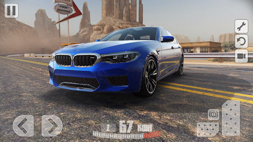 City Racer BMW M5 Parking Area