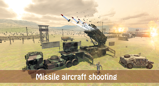 Sky army missile launcher war