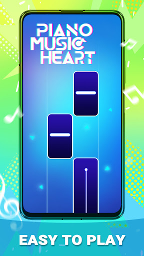 Piano Music Heart: Pop Tiles