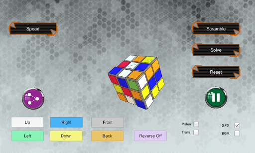 Usman Cube Simulator 3x3x3