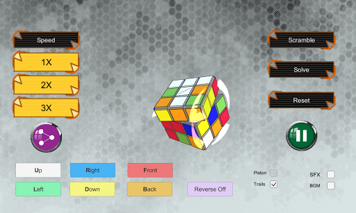 Usman Cube Simulator 3x3x3