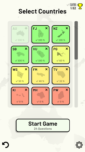 Countries of Oceania Quiz