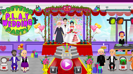 Pretend Town Wedding Party