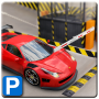icon City Sports Car Parking 2019: 3D Car Parking Games for intex Aqua A4
