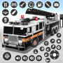 icon Fire Truck Robot Car Game