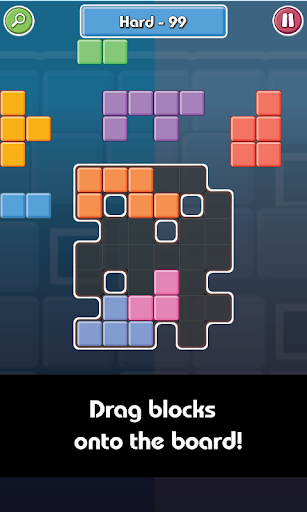 Block Hole puzzle : Tangram