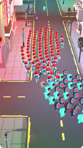 Among Clash 3d - Crowd The Join Run