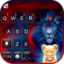 icon Wild Lion Keyboard Background for intex Aqua A4