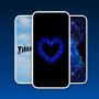 icon Blue Black Wallpapers