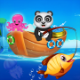 icon Fisher Panda - Fishing Games for Huawei MediaPad M3 Lite 10