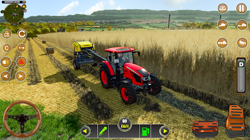 Farm Tractor Driving 3d