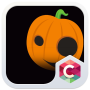 icon 2017 Halloween Pumpkin Patch 3D Theme for Samsung S5830 Galaxy Ace