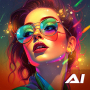 icon AI Art Maker: Photo Generator for Huawei Nova 2