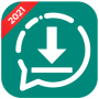 icon Status Saver 2021 - Whats App Status Downloader for Huawei MediaPad M3 Lite 10