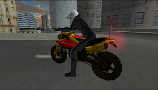 Police Bike Stunt City Driver