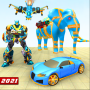 icon Elephant Robot Transform Game