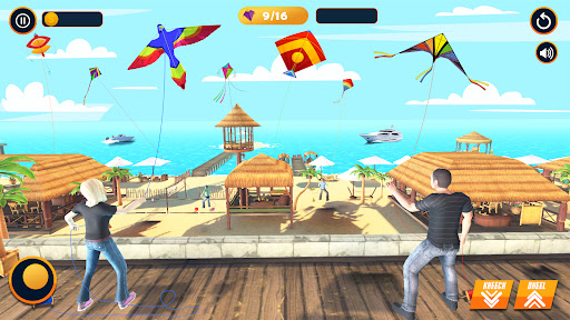 Pipa Kite Flying Fighting Game