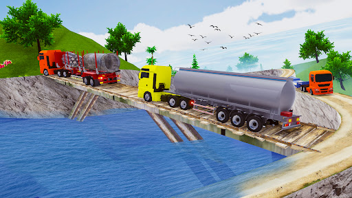 Truck Driver OffRoad Cargo 3D