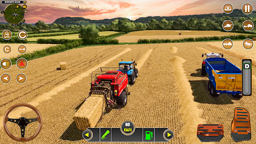 Farm Tractor Driving 3d