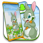 icon Cute Rabbit Launcher Theme