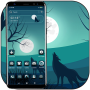 icon Full Moon Wolf Launcher Theme