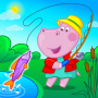 icon Funny Kids Fishing Games for intex Aqua A4