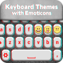 icon Keyboard Themes with Emoticons