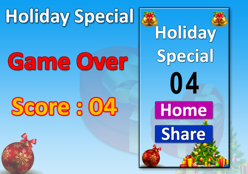 Holiday Special Kids Game