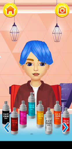 Hair salon game