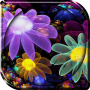 icon Glowing Flowers Live Wallpaper for iball Slide Cuboid