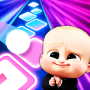 icon Coffin Boss Baby EDM Hop Tiles for oppo A57