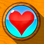 icon Hardwood Hearts for Samsung S5830 Galaxy Ace