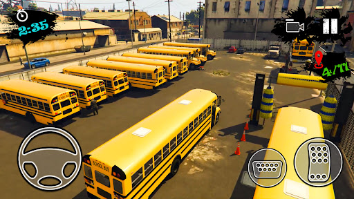 Offroad Games - School Bus