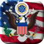 icon American Flag Live Wallpaper for Samsung Galaxy J2 DTV