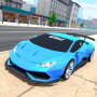 icon Crazy Driving Car Game for intex Aqua A4