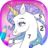 icon Rainbow Unicorns Coloring Book by Numbers 1.1