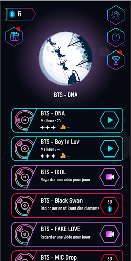 BTS & BLACKPINK Tiles Hop: KPOP EDM Rush