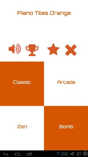 Piano Tiles 4 Orange