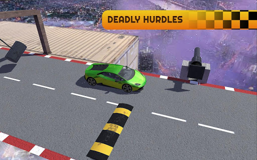 Space Car Stunt Drive 3D Free