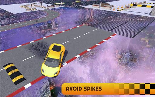 Space Car Stunt Drive 3D Free