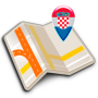 icon Map of Croatia offline for Samsung Galaxy Note 10 1