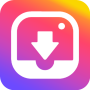 icon Video downloader for Instagram, Reels, Story saver for intex Aqua A4